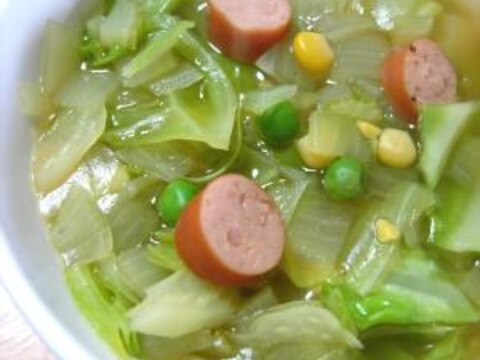 野菜たっぷり★簡単カレースープ